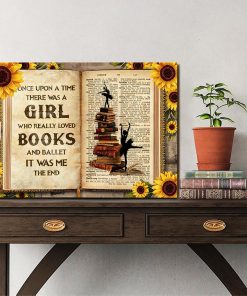 Books And Ballet Canvas HXDT210304
