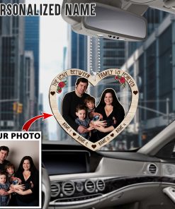 Customized Your Photo Family Car Ornament QFKH170602