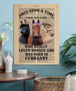 February Girl Canvas UKKH040302