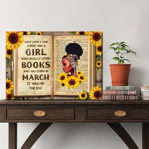 March Girl Canvas HXDT190303