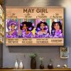 January Girl Canvas QFMM020401