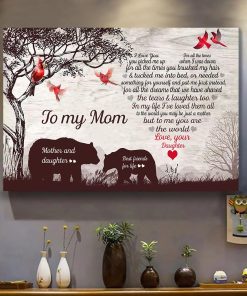 Mom And Daughter Canvas HXDT250206