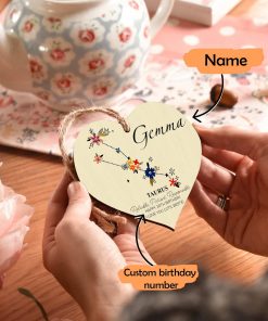 Personalised Taurus Sign Ornament QFHY250614