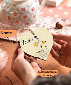 Personalised Virgo Sign Ornament QFHY250615