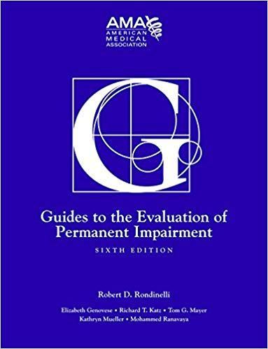 (eBook PDF) Guides to the Evaluation of Permanent Impairment, sixth edition 6th Edition – PDF ebook (eBook PDF) Guides to the Evaluation of Permanent Impairment, sixth edition 6th Edition – PDF ebook