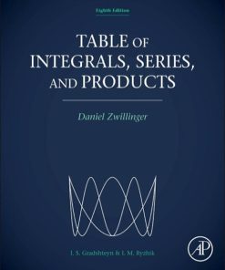 Table of Integrals, Series, and Products 8th Edition – PDF ebook