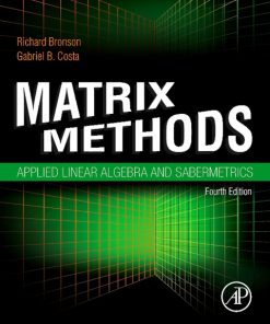Matrix Methods,Applied Linear Algebra and Sabermetrics 4th Edition – PDF ebook
