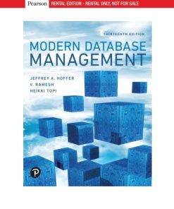 Modern Database Management 13th Edition – PDF ebook