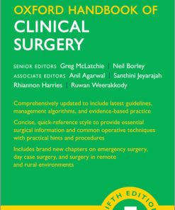 Oxford Handbook of Clinical Surgery 5th Edition – PDF ebook