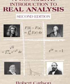 A Concrete Introduction to Real Analysis 2nd Edition – PDF ebook