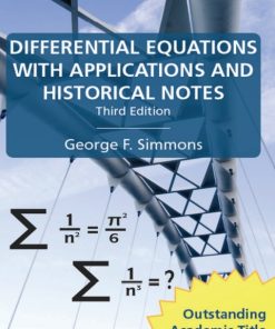 Differential Equations with Applications and Historical Notes 3rd Edition – PDF ebook