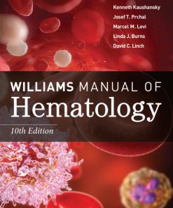 Williams Manual of Hematology 10th Edition – PDF ebook