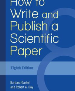 How to Write and Publish a Scientific Paper 8th Edition – PDF ebook