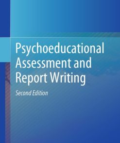 Psychoeducational Assessment and Report Writing 2nd Edition – PDF ebook