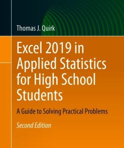 Excel 2019 in Applied Statistics for High School Students, A Guide to Solving Practical Problems 2nd Edition – PDF ebook