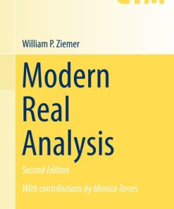 Modern Real Analysis 2nd Edition – PDF ebook
