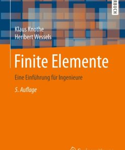 Finite Elemente, Eine Einführung für Ingenieure 5th Edition – PDF ebook
