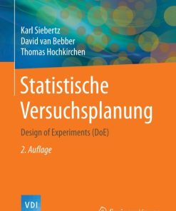 Statistische Versuchsplanung, Design of Experiments (DoE) 2nd Edition – PDF ebook