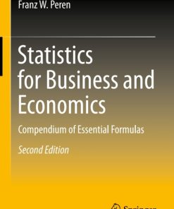 Statistics for Business and Economics, Compendium of Essential Formulas 2nd Edition – PDF ebook